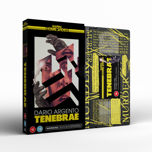 Tenebrae - Slipcase Edition VHS (US)