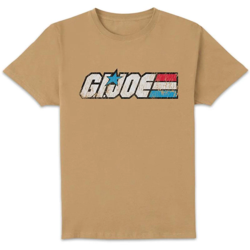 G.I. Joe Vintage Logo Unisex T-Shirt - Tan - XS Image 1