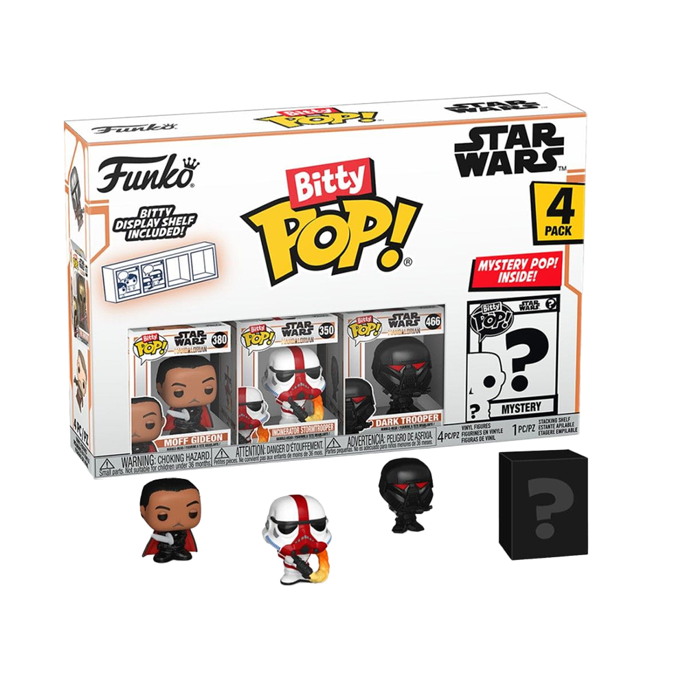 Funko Bitty POP Mandalorian Moff Gideon 4pk Image 1