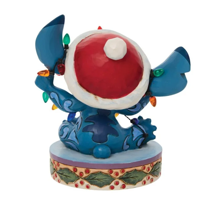 Enesco Stitch Wrapped in Lights Figurine (12cm)