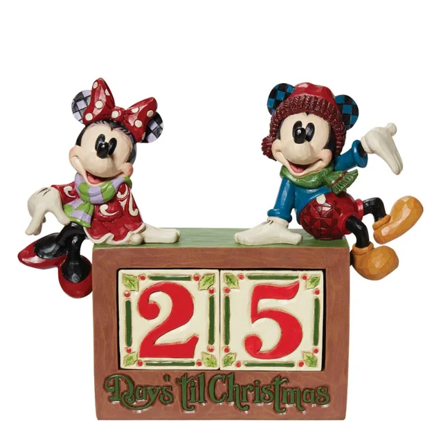 Enesco Mickey & Minnie Mouse Christmas Countdown Calendar