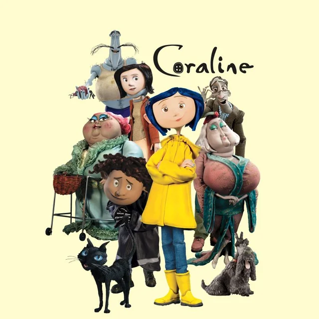 Coraline Group Unisex T-Shirt - Cream