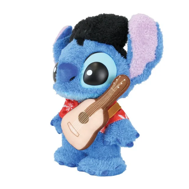 Enesco Disney Fluffy Elvis Stitch Figurine