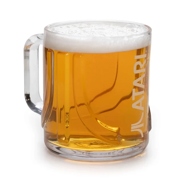 Official Atari 3D Beer Glass 1 Pint/600ml