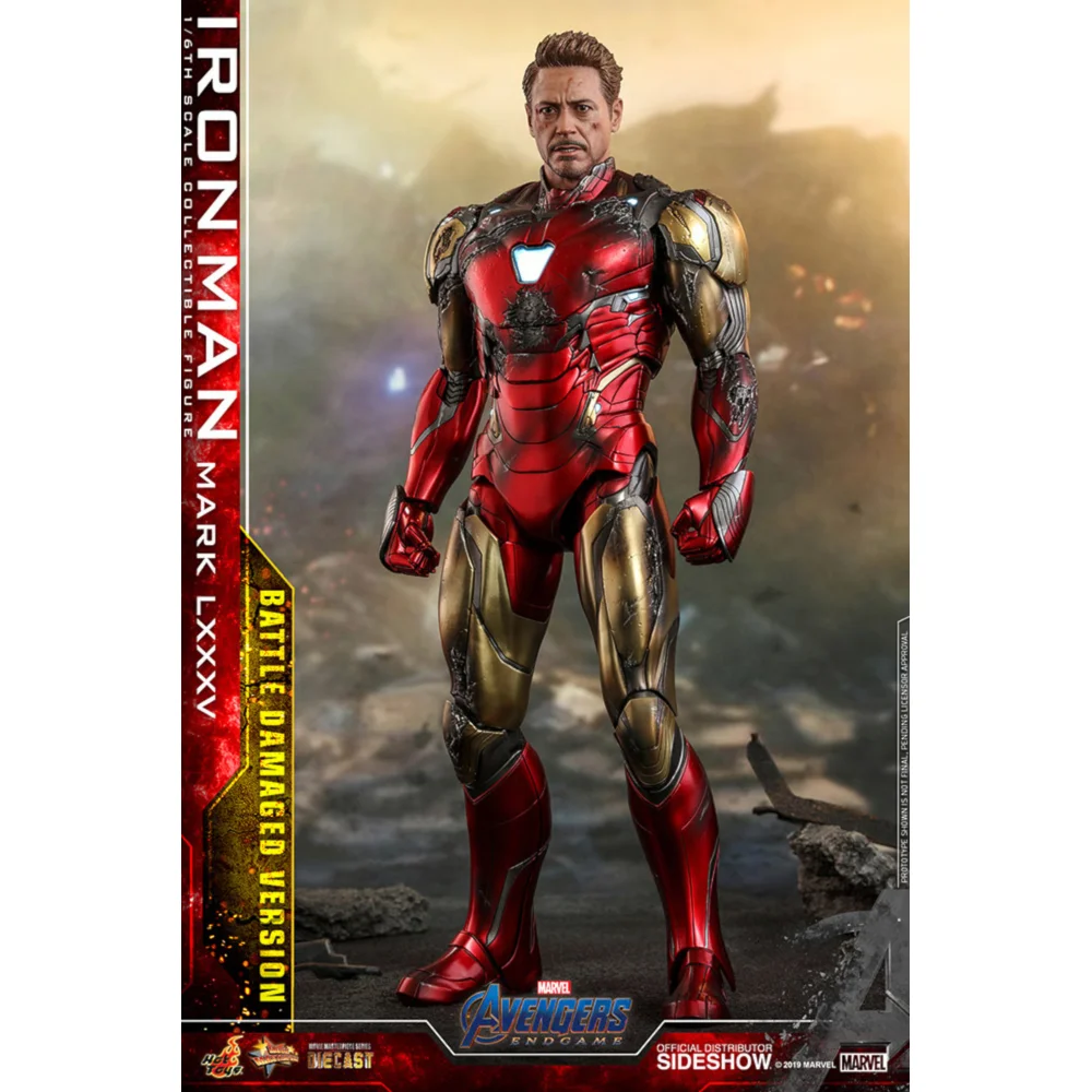 Hot Toys Iron Man Mark LXXXV (Battle Damaged Version) Special Edition 1:6th Scale Statue (32cm) Image 1