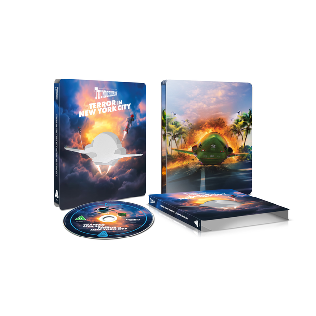 Thunderbirds Trapped in the Sky / Terror in New York City 4K Ultra HD Collectors Edition SteelBook