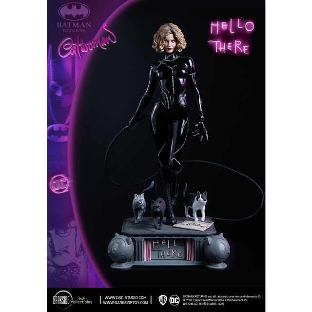 Catwoman Batman Returns 30TH Anniversary Masters Series By Darkside Collectibles Studio