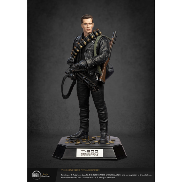 T-800 Terminator 2 Judgement Day 30th Anniversary Signature 1/3 Scale Ultimate Edition Statue by Darkside Collectibles Studio