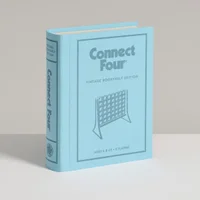 Connect 4 Vintage Bookshelf Edition