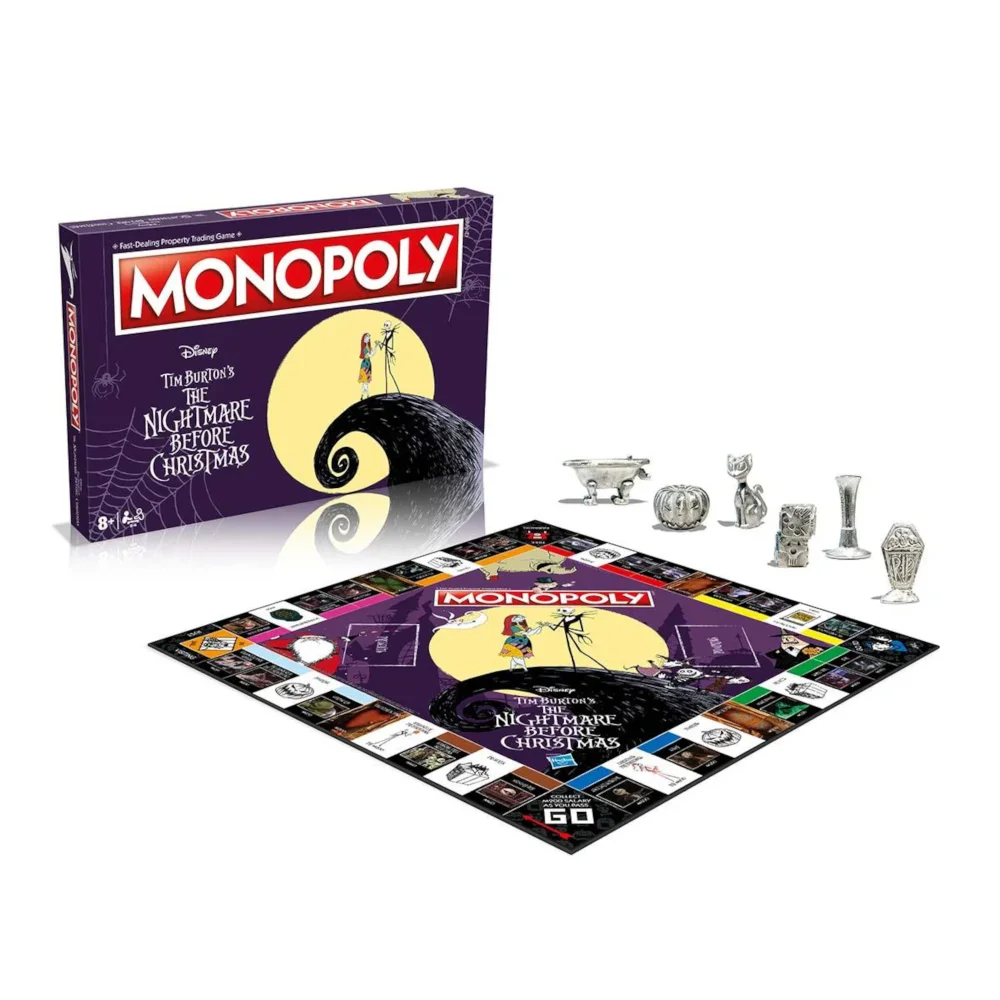 Nightmare Before Christmas Monopoly Board Game Image 1