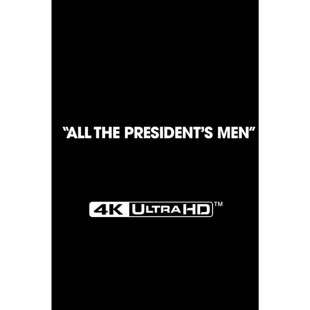 All The President's Men 4K Ultra HD