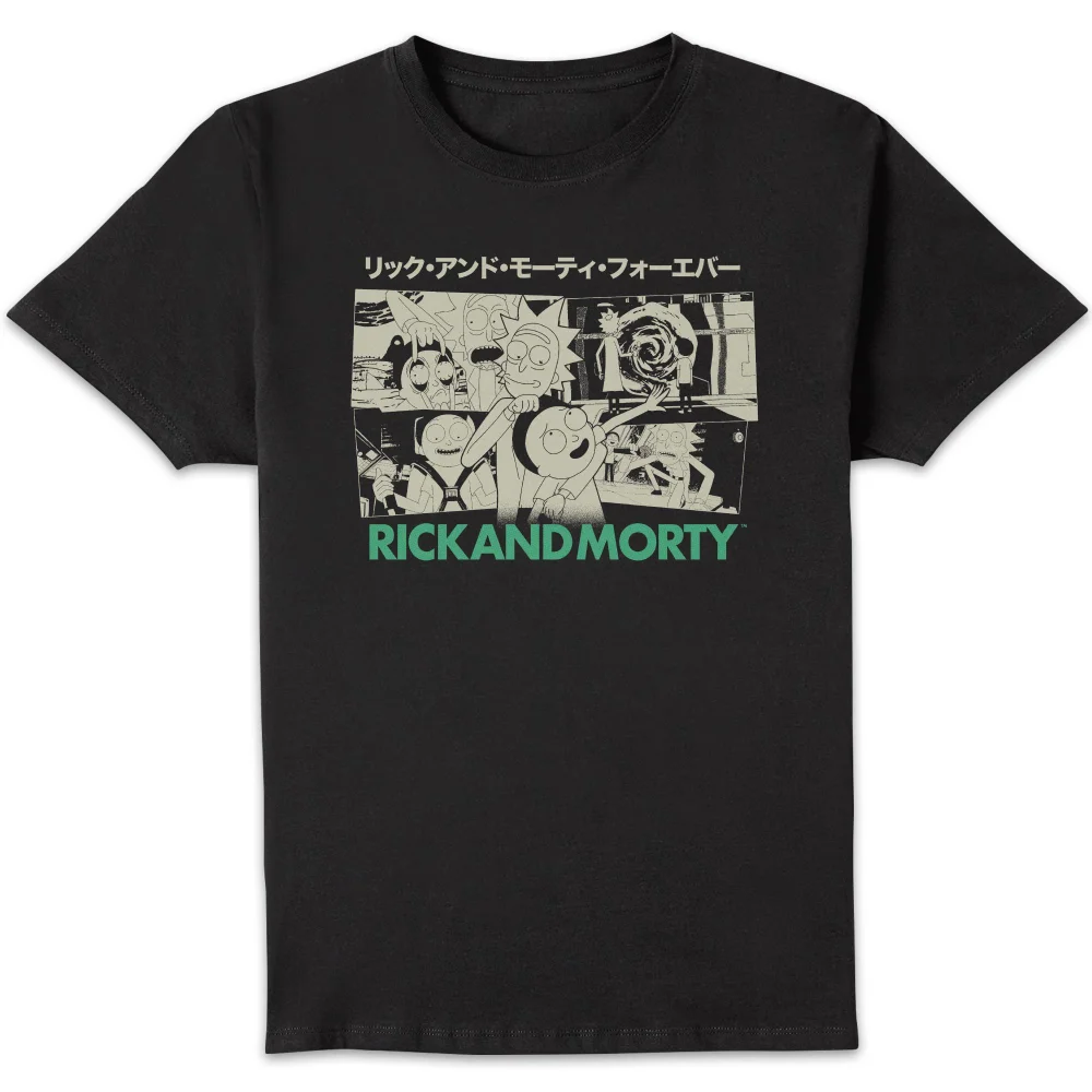 Rick and Morty Intergalactic Buds! Unisex T-Shirt - Black - L Image 1
