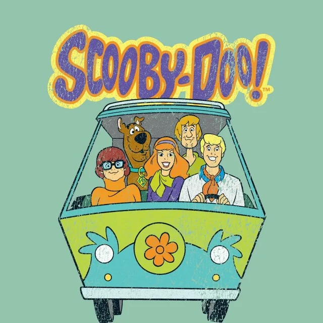 Scooby Doo Unisex T-Shirt - Mint Acid Wash