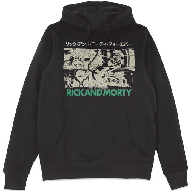 Rick and Morty Intergalactic Buds! Hoodie - Black