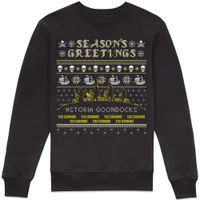 The Goonies Christmas Sweatshirt - Black