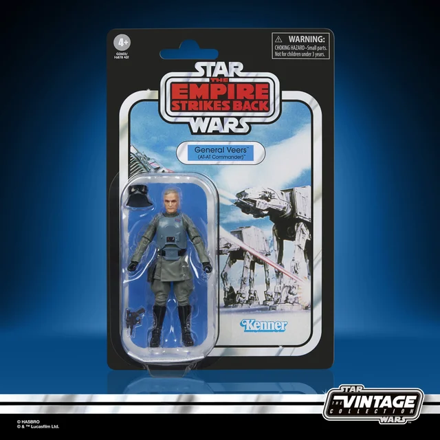 Star Wars The Vintage Collection General Veers (AT-AT Commander) Action Figure (3.75”)