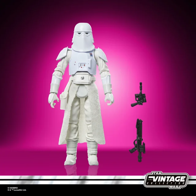 Star Wars The Vintage Collection Imperial Snowtrooper Commander Action Figure (3.75”)