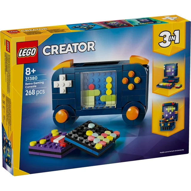 LEGO Creator 3in1 Retro Gaming Console Building Toy 31380