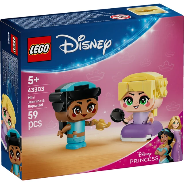 LEGO | Disney Princess Mini Jasmine & Rapunzel Figures 43303