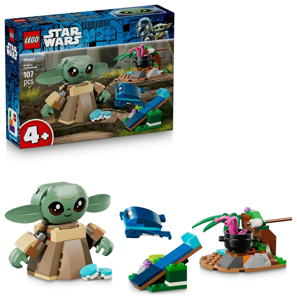 LEGO Star Wars Grogu’s Homestead Toy Building Set 75443 Image 1