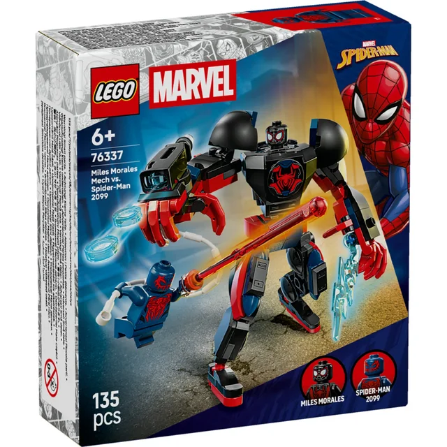LEGO | Marvel Miles Morales Mech vs. Spider-Man 2099 76337