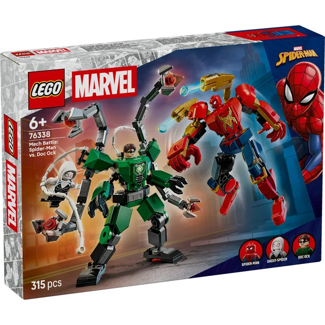 LEGO | Marvel Mech Battle: Spider-Man vs. Doc Ock Set 76338