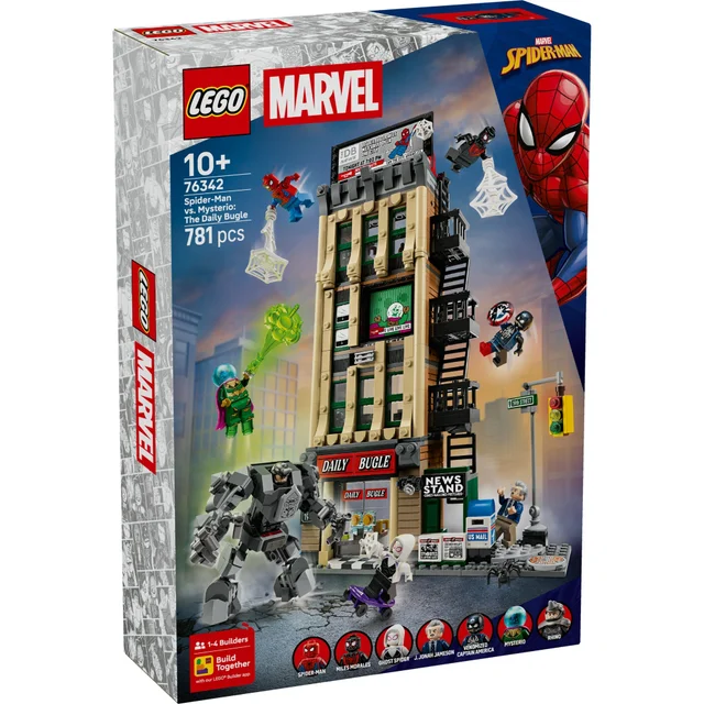 LEGO | Marvel Spider-Man vs. Mysterio: The Daily Bugle 76342