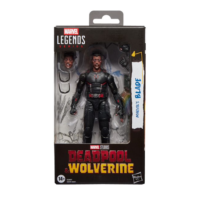 Hasbro Marvel Legends Series Marvel's Blade Marvel Studios' Deadpool & Wolverine 6" Action Figure