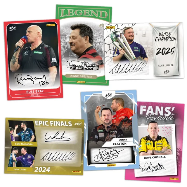 Panini PDC World Championship Darts 2026 Trading Card Collection Premium Box