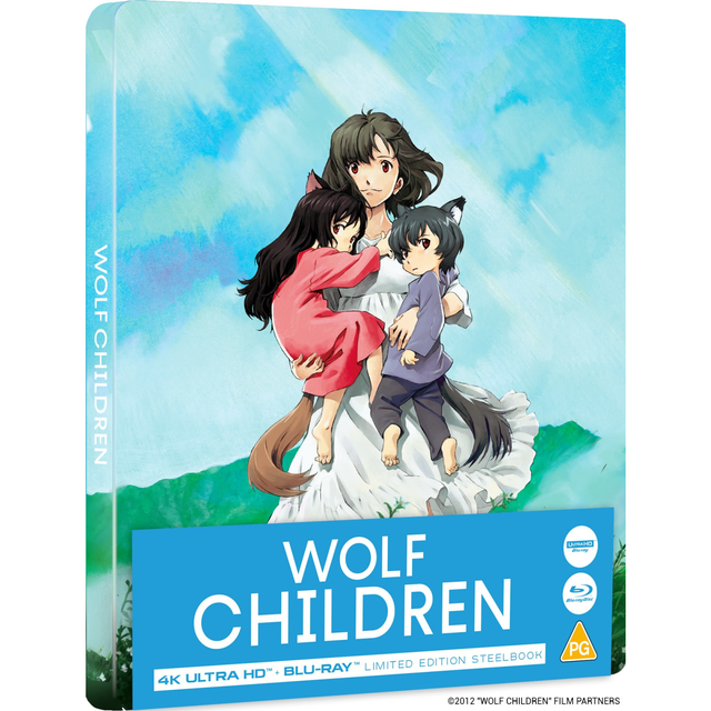 Wolf Children 4K Ultra HD SteelBook