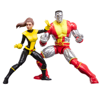 Hasbro Marvel Legends Series X-Men Kitty Pryde & Marvel’s Colossus, Two 6" Action Figures - undefined undefined