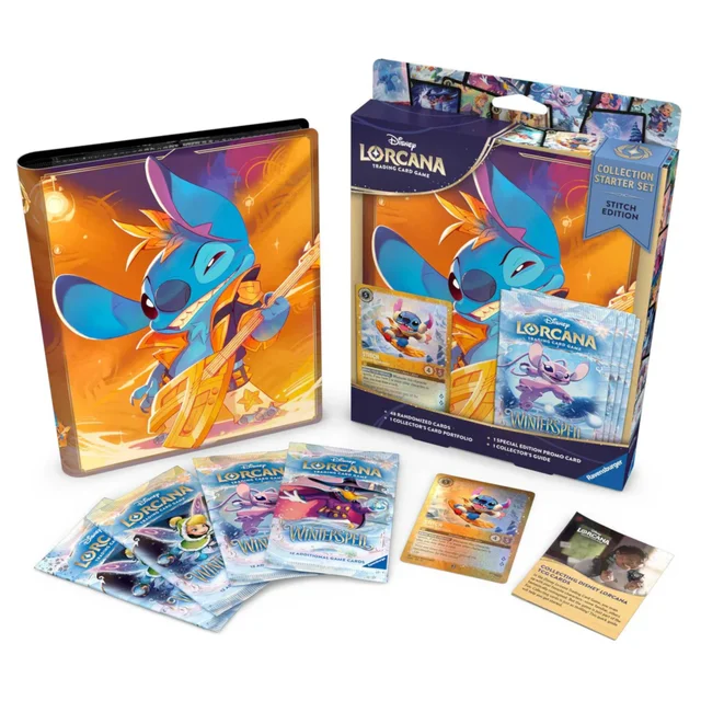 Disney Lorcana Trading Card Game Winterspell Collection Starter Set