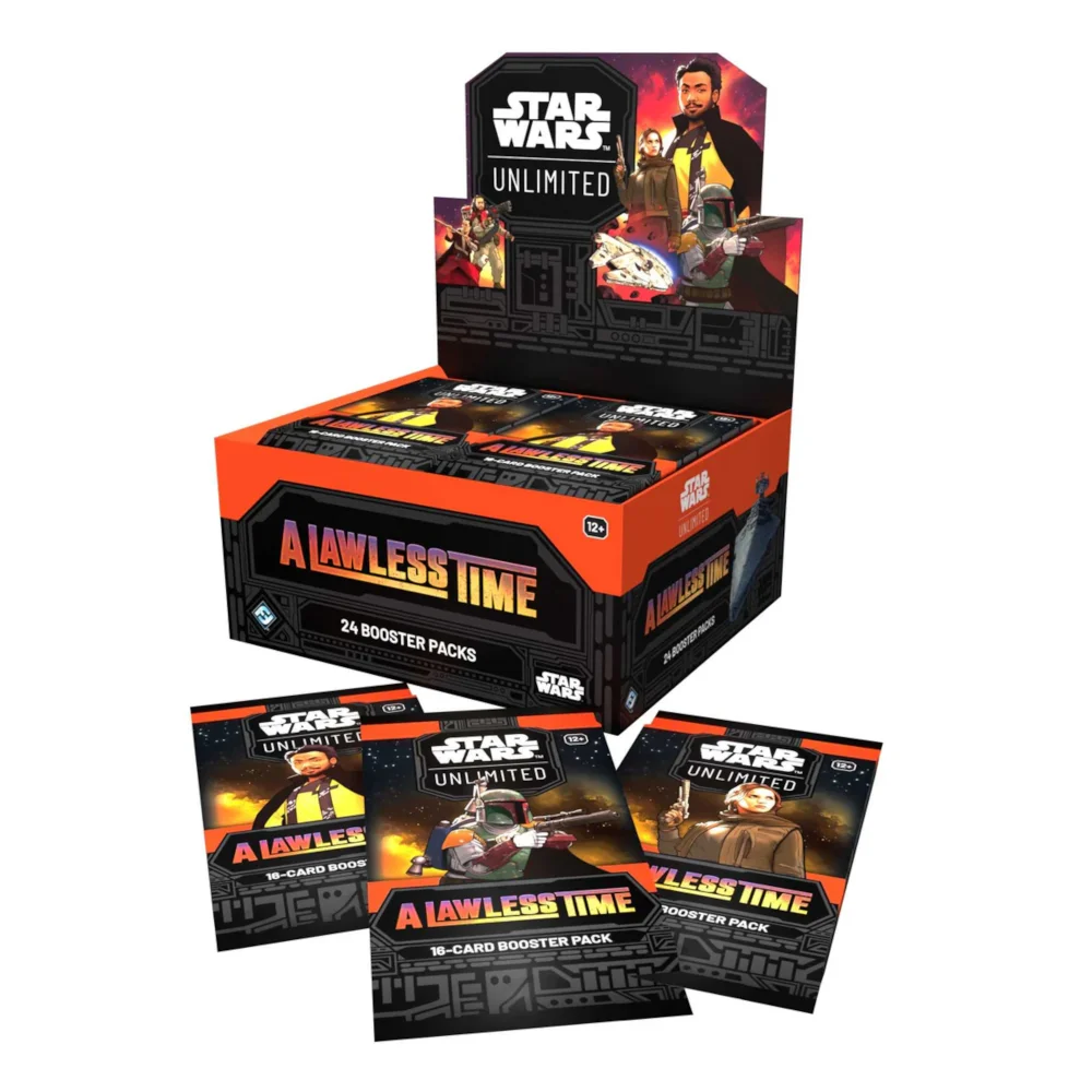 Star Wars: Unlimited A Lawless Time Booster Display Set (24 Packs) Image 1