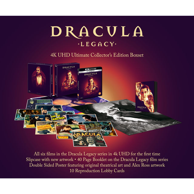 Dracula Legacy 4K Ultra HD Ultimate Collector’s Edition Boxset