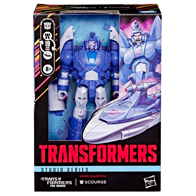 Hasbro Transformers Studio Series The Transformers: The Movie 6.5" Scourge Action Figure, 8+