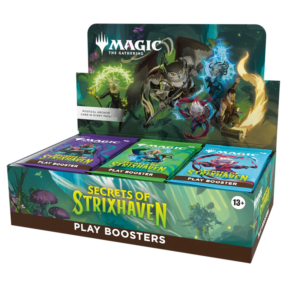 Magic: The Gathering Secrets of Strixhaven - Play Booster Box (30 Packs) Image 1