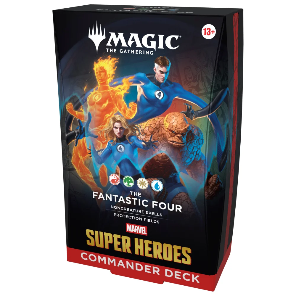Magic: The Gathering Marvel Super Heroes Commander Deck - The Fantastic Four Image 1