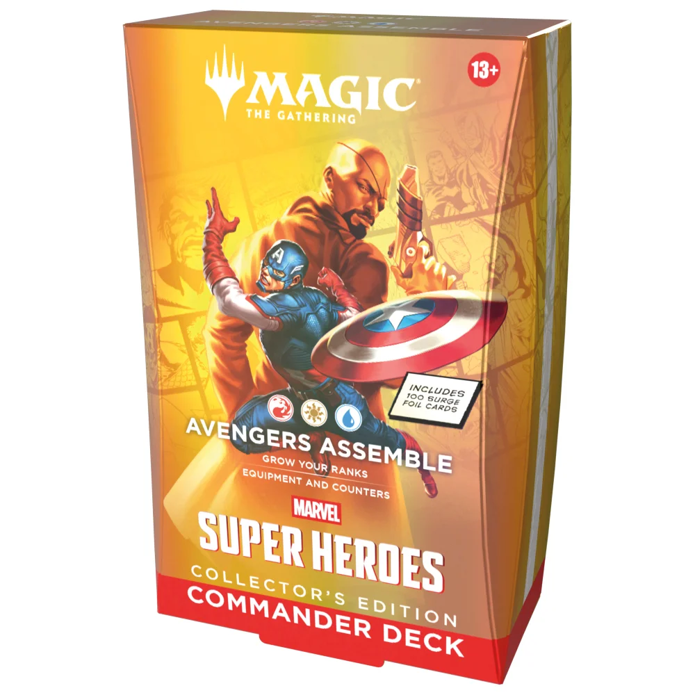 Magic: The Gathering Marvel Super Heroes Collector’s Edition Commander Deck - Avenger Assemble Image 1