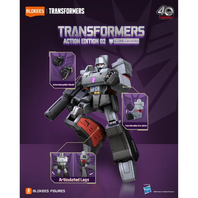 Blokees - Transformers
Action Edition 02 - G1 Megatron