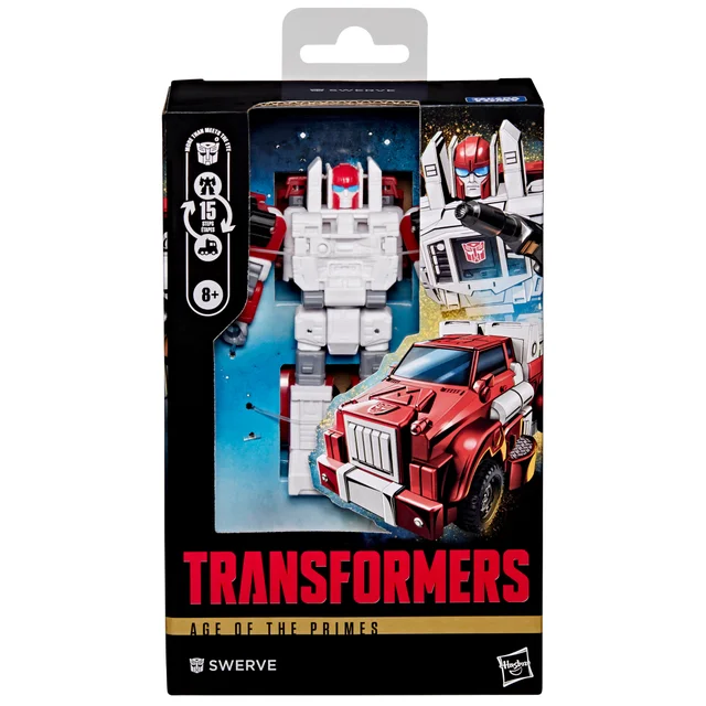 Hasbro Transformers Toys Age of the Primes Swerve 4.5-inch Action Figure, 8+