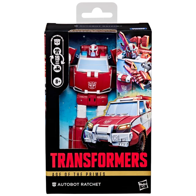 Hasbro Transformers Toys Age of the Primes Autobot Ratchet 5.75-inch Action Figure, 8+