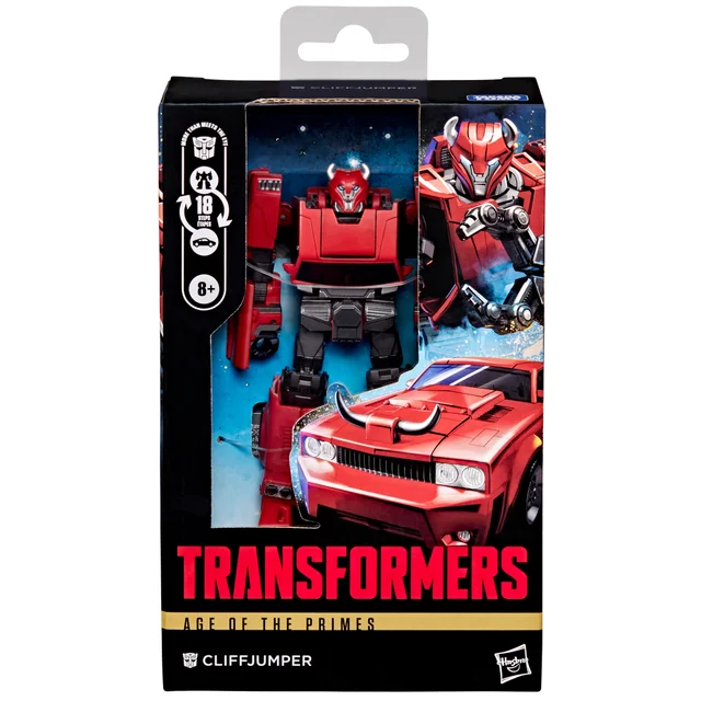 Hasbro Transformers Toys Age of the Primes Cliffjumper 5-inch Action Figure, 8+