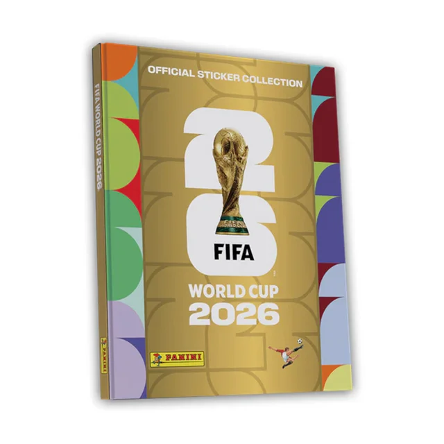 FIFA World Cup 2026 Sticker Collection Gold Hardback Album