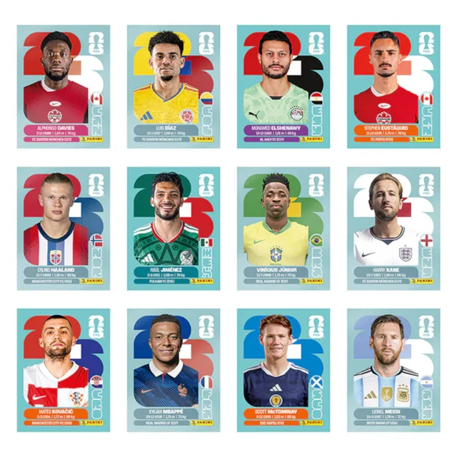 FIFA World Cup 2026 Sticker Collection Gold Hardback Album