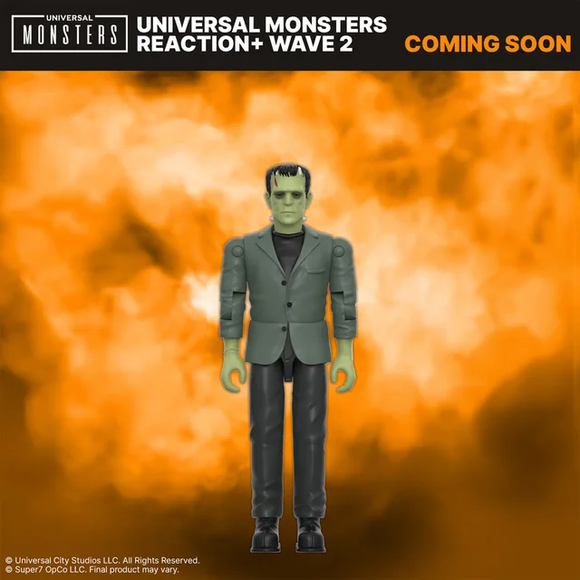 Universal Monsters ReAction+ Wave 02 - Frankenstein Super7