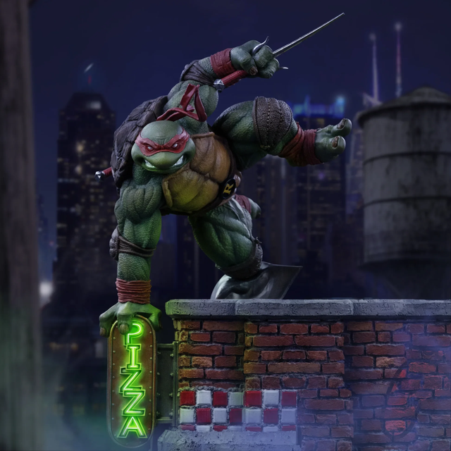 Iron Studios Teenage Mutant Ninja Turtles Raphael Art Scale 1/10 Statue