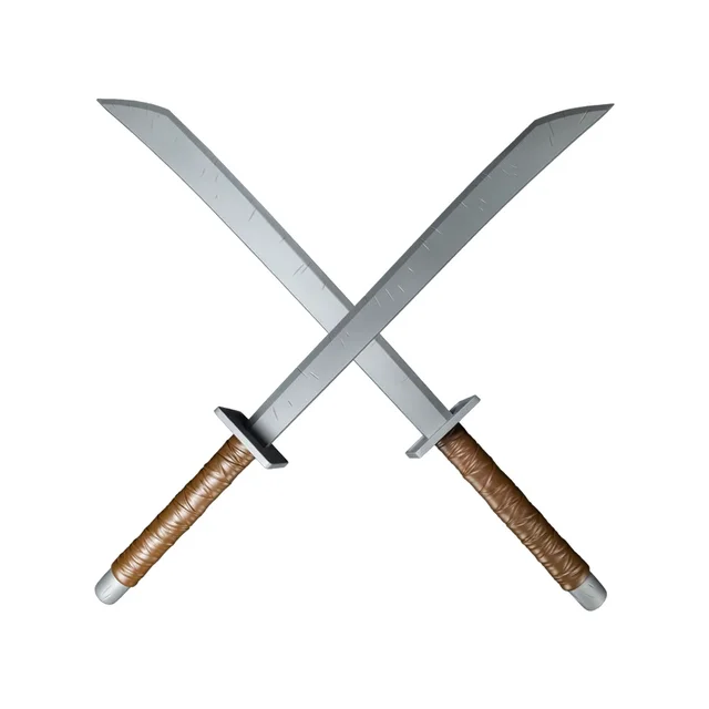 TMNT LEONARDO'S KATANA SWORDS COSTUME ACCESSORY