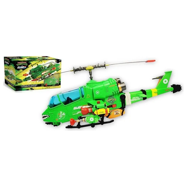 Teenage Mutant Ninja Turtles x G.I. Joe Crossover Classics Vehicle Turtle-Fly Copter
