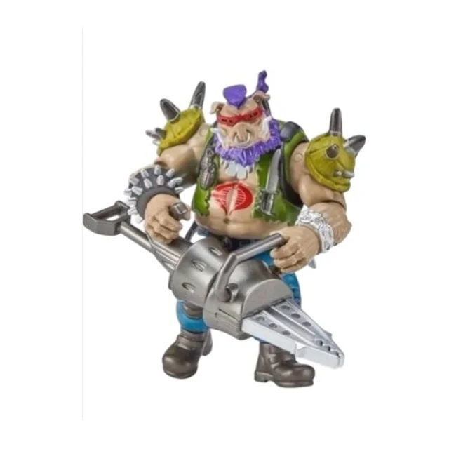 Teenage Mutant Ninja Turtles x G.I. Joe Crossover Classics Action Figure Bebop x Dreadnok Ripper 12 cm