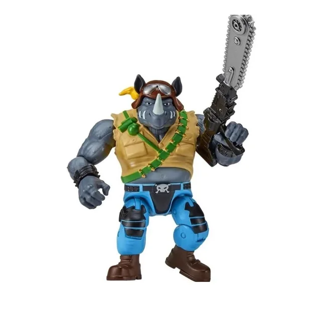 Teenage Mutant Ninja Turtles x G.I. Joe Crossover Classics Action Figure Rocksteady x Dreadnok Buzzer 12 cm